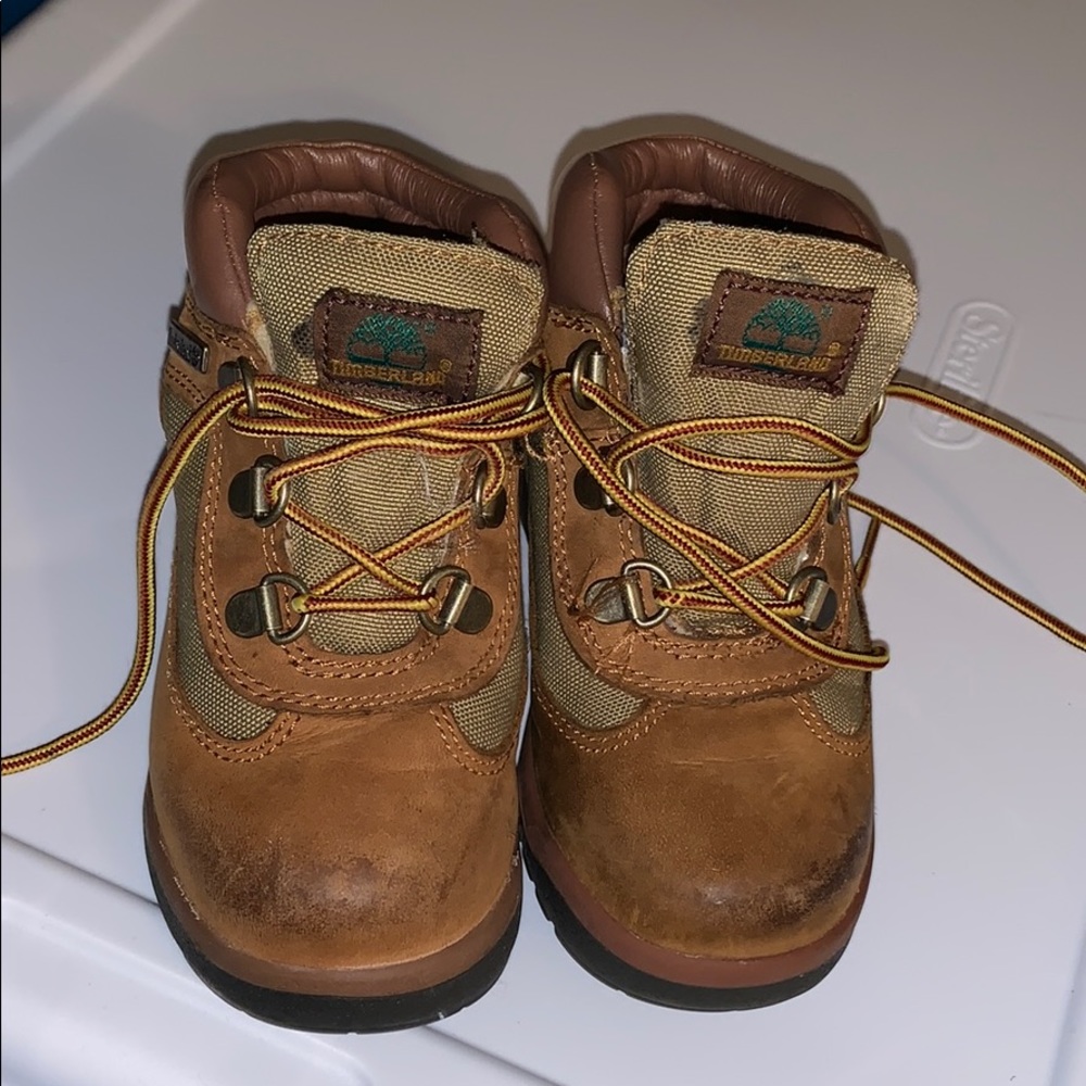 Boys Timberlands Size 10.5